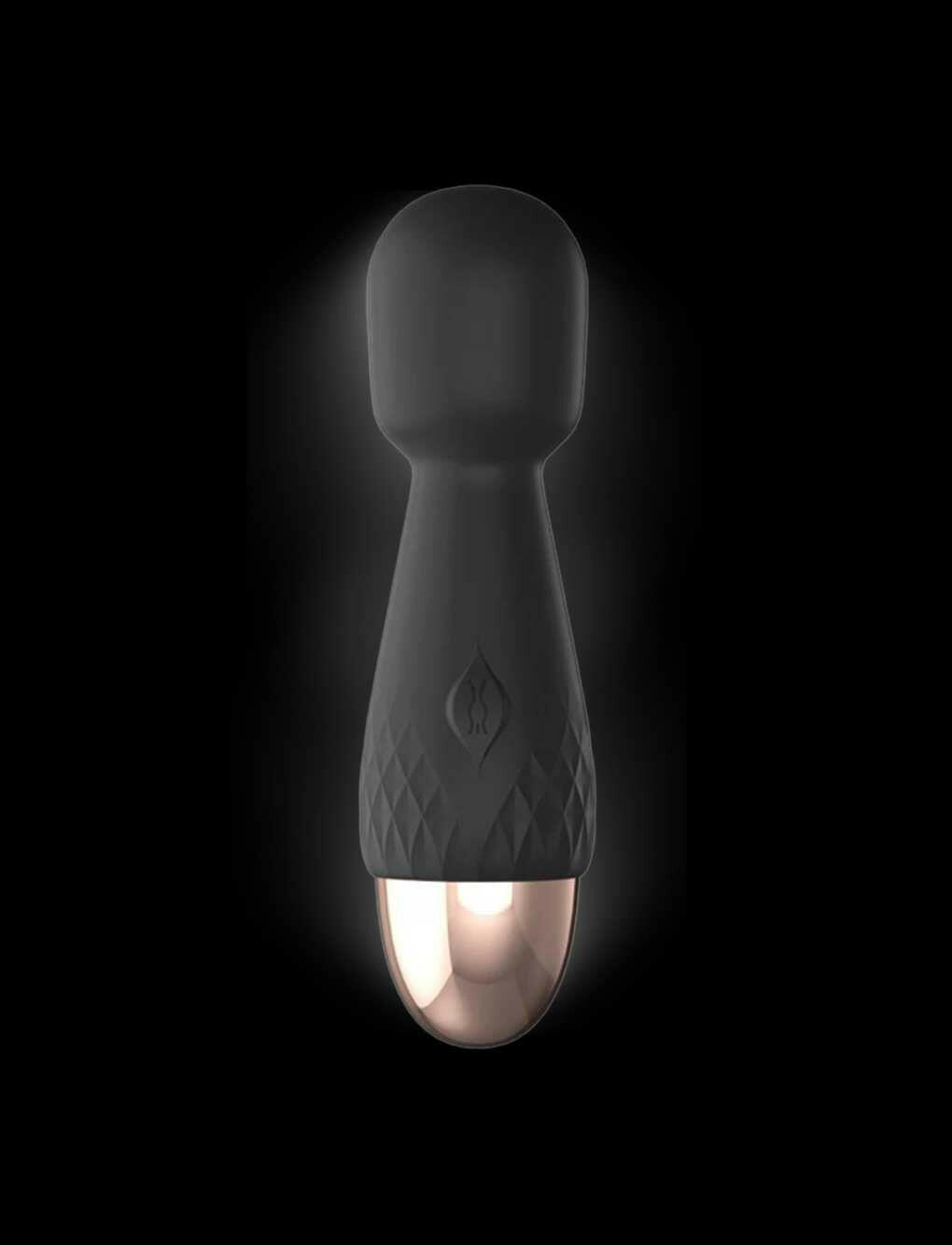 black Mini Magic Wand Vibrator